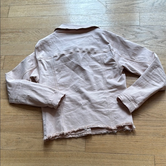 Pink Jean jacket size Medium - Picture 10 of 11